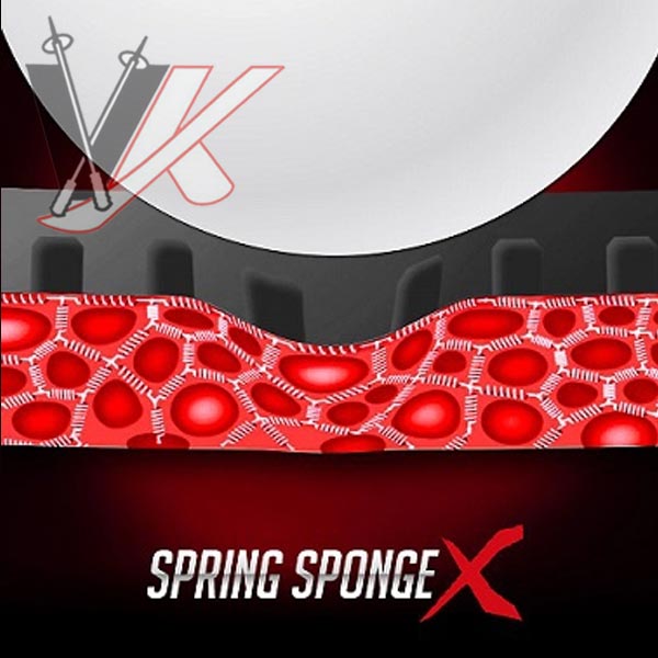 تکنولوژي اسپرینگ اسپانج(spring sponge) رویه راکت Rozena